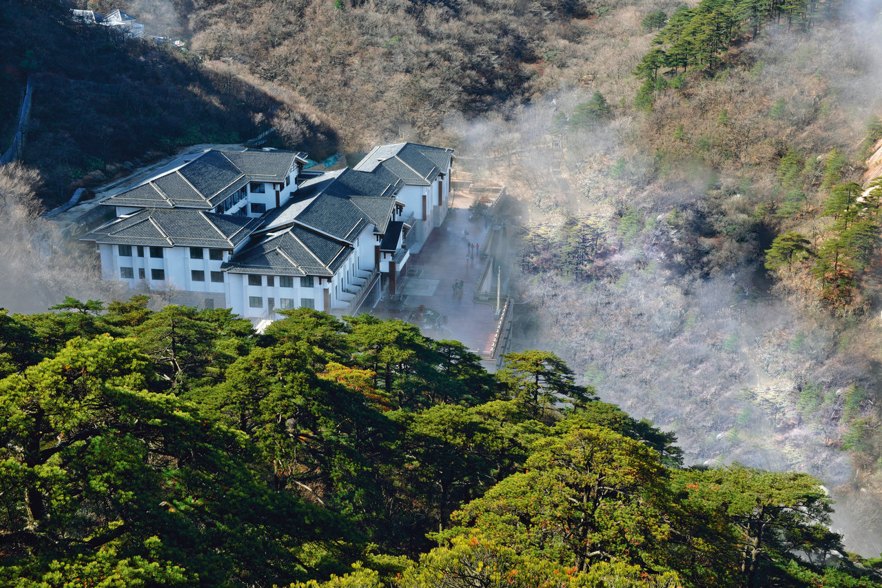 黃山秋季美景圖片