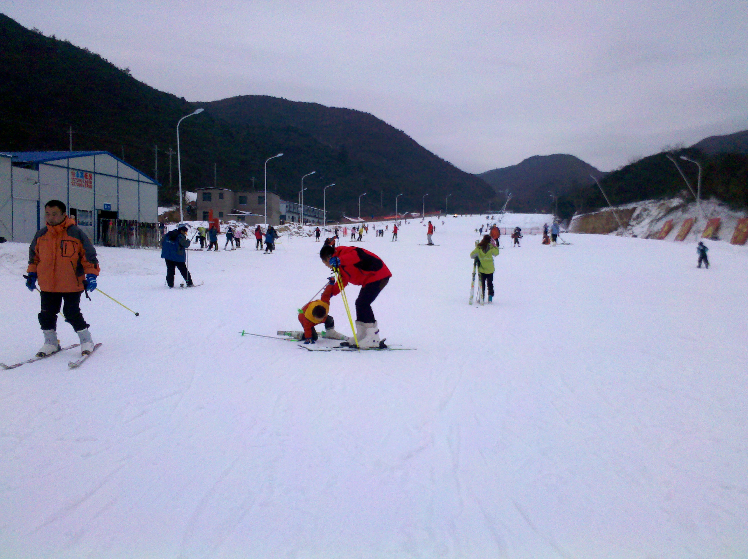 瀏陽大圍山野外滑雪場