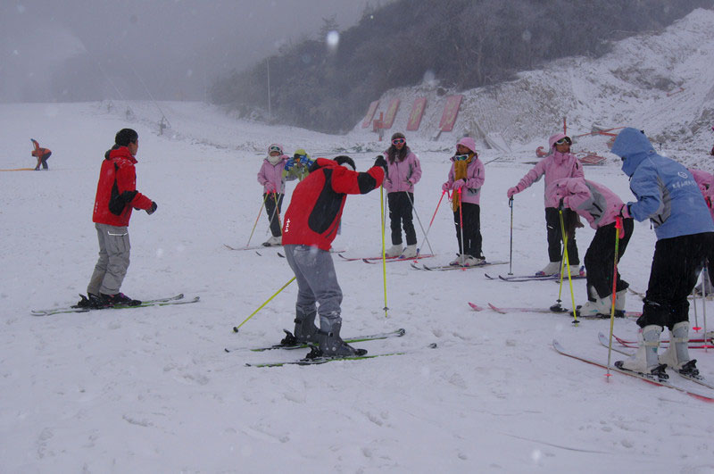 瀏陽大圍山野外滑雪場