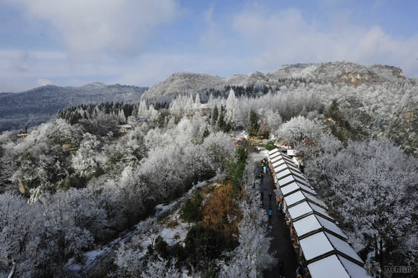 張家界雪景