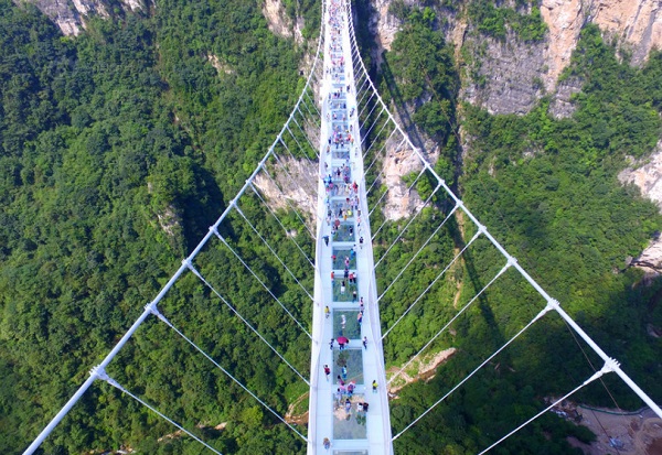 張家界大峽谷、張家界大峽谷玻璃橋一日游純玩旅游團