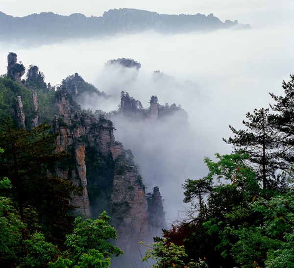 張家界春季風(fēng)景