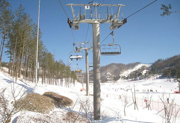 韓國芝山滑雪場